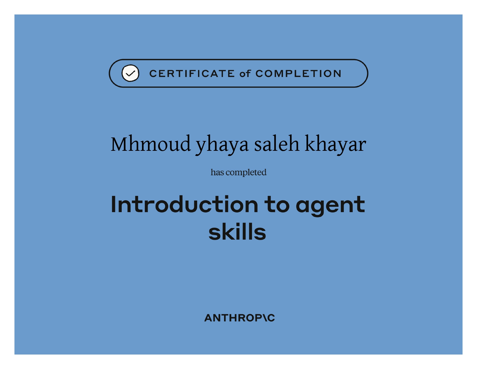 Certificate 2